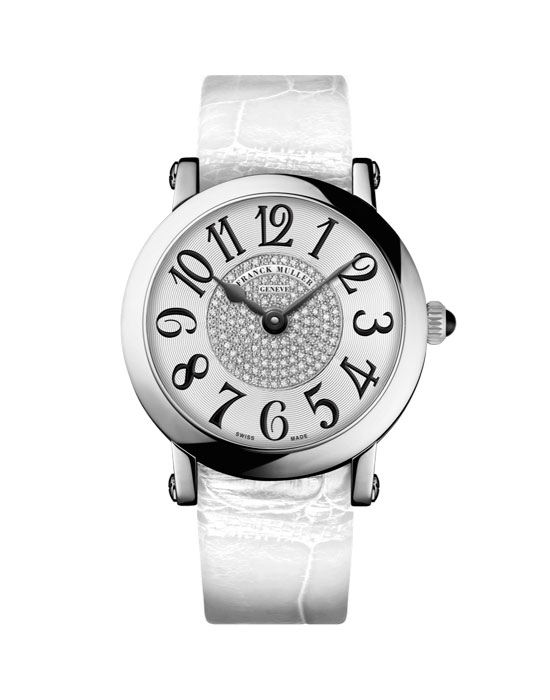 Часы Franck Muller Round 8038_QZ_CD_1P-white